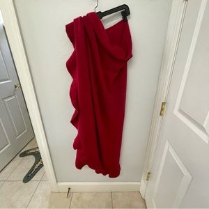 Cashmere 100%  cap with rudfle bottom